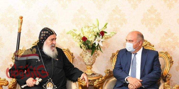 محافظ قنا يهنئ الأخوة الأقباط بعيد الشهيد مار جرجس