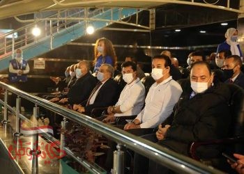 دوري الوزارات الأول برعاية رئيس مجلس الوزراء و وزير الشباب ، التعليم ،الإنتاج الحربى ،الرى