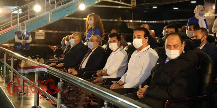 دوري الوزارات الأول برعاية رئيس مجلس الوزراء و وزير الشباب ، التعليم ،الإنتاج الحربى ،الرى