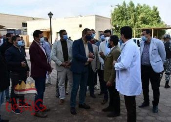 محافظ الفيوم يتفقد مستشفى طامية المركزي