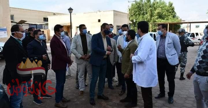محافظ الفيوم يتفقد مستشفى طامية المركزي