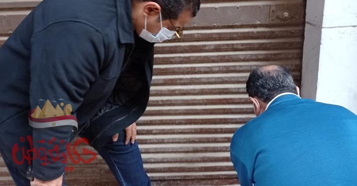 داود يقود حملة غلق وتشميع السنترا بنطاق حي اول طنطا