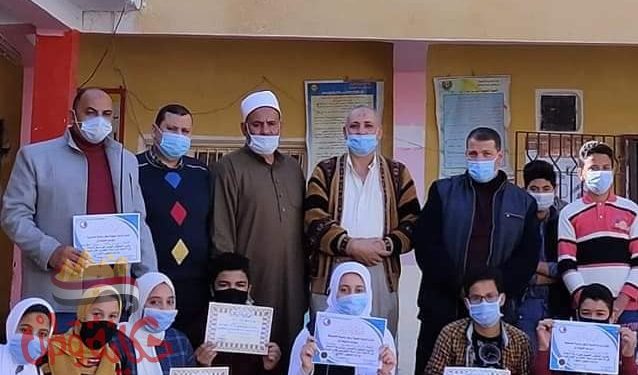 .تحت عنوان ” التغذية السليمة والصحة النفسية فى ظل كورونابمدرسة كفر نكلا الابتدائيةبالمحمودية