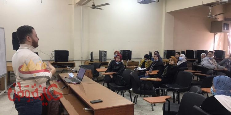 آداب حلوان تنظم ورشة عمل عن مهارات التدريس للطلاب