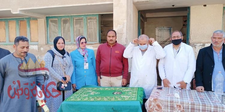 الفيوم : فعاليات القافلة البيطرية بابوشنب لخدمة المربين والمزارعين