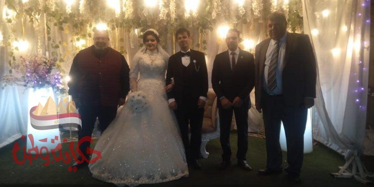 تهنئة مقدمة من المستشار الاعلامى بجامعة القاهرة لمدير مستشفى الحوامدية العام لزفاف نجله