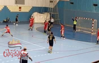كرة يد المنيا تحقق النصر على فريق نادى قارون فى الدورى الممتاز