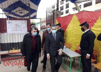 محافظ الغربيه ورئيس مركز ومدينة طنطا وجولة لتفقد سير العمليه الانتخابيه بقرى مركز طنطا