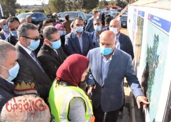 زيارة الفريق كامل الوزير للغربيه