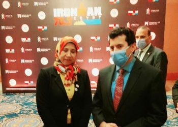 وزير الرياضة يشهد إعلان استضافة مصر بطولة iron man