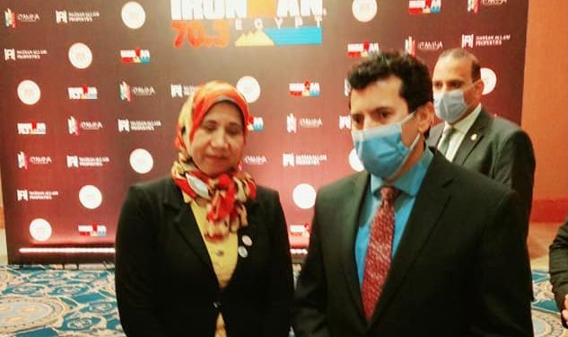 وزير الرياضة يشهد إعلان استضافة مصر بطولة iron man