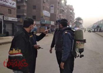 تسريب غاز الكلور من شركه المياه بكفرالشيخ