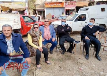 تنفيذ قرار إزالة رقم 665 لسنة 2020 بإزالة عدد 2 محل تعدى على خط التنظيم بابشواي