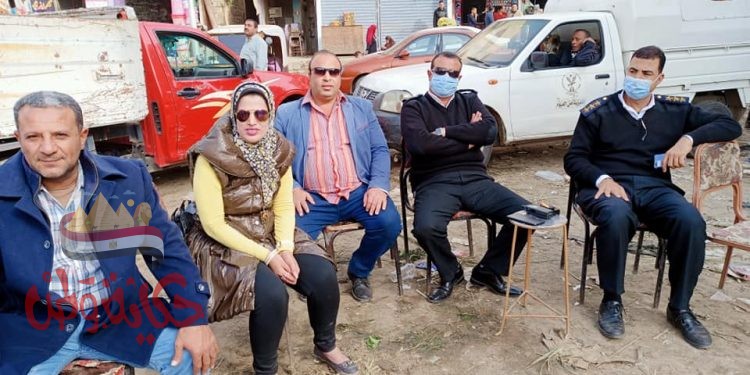 تنفيذ قرار إزالة رقم 665 لسنة 2020 بإزالة عدد 2 محل تعدى على خط التنظيم بابشواي