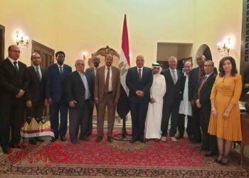 السفارة المصرية بجيبوتي تستقبل وزير الخارجية الجيبوتي.