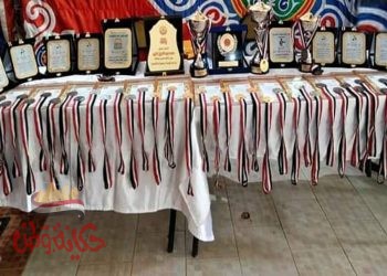 تتويج نادى المؤسسة العسكرية بالاسكندرية بالمركز الاول