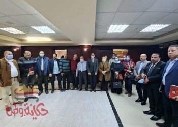 أولى جلسات إجتماع المجلس الاستشاري بجامعة دمنهور و الغرفة التجارية بالبحيرة