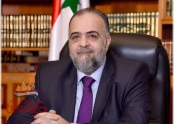 صورة وزير الاوقاف السوري