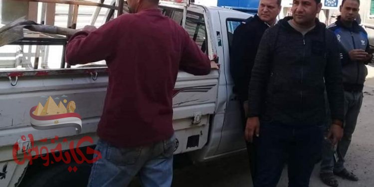 ازالة 471 حالة إشغال مخالف بدمنهور وكفر الدوار