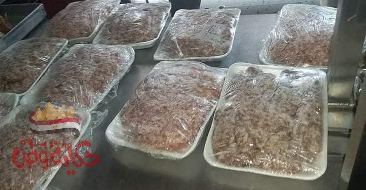 تحرير 82 محضر لمنشآت غذائية، واعدام 282 كجم أغذية غير صالحة بالمنيا