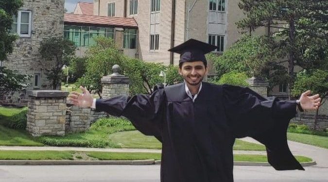  خالد ضباح طالب سعودى بامريكا يبتكر برنامج لتحليل مسرح الجريمة فى ثوانى