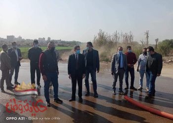محافظ الغربية يتفقد أعمال ورشة النظافة لمنطقة الكورنيش