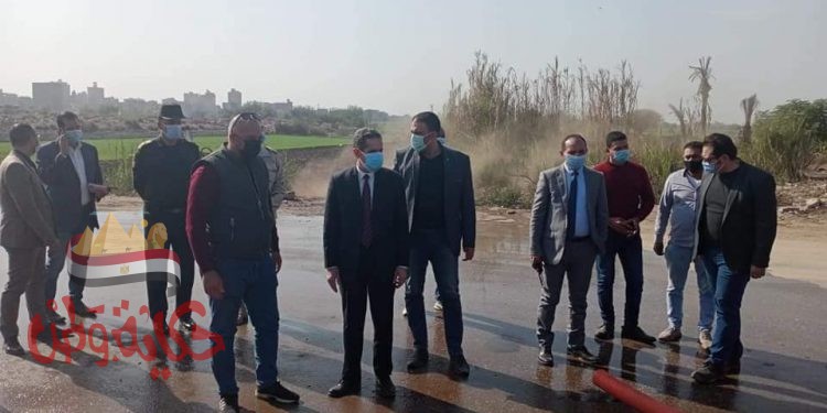 محافظ الغربية يتفقد أعمال ورشة النظافة لمنطقة الكورنيش