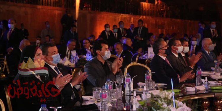 وزير الشباب والرياضة يشارك صندوق تحيا مصر احتفالية الإعلان عن تفاصيل تسجيله لرقم قياسي جديد بموسوعة جينيس