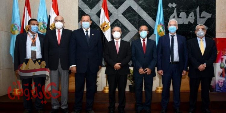 رئيس جامعة المنصورة الجديدة يشيد بجهود جامعة طنطا فى دعم تكنولوجيا الفضاء