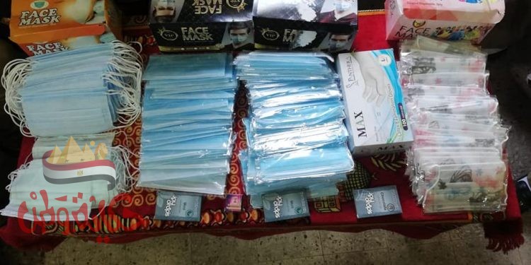 الغربية :ضبط بعض صيدليات الغش التجاري وبيع مستلزمات طبيه مجهولة المصدر بكفر الزيات