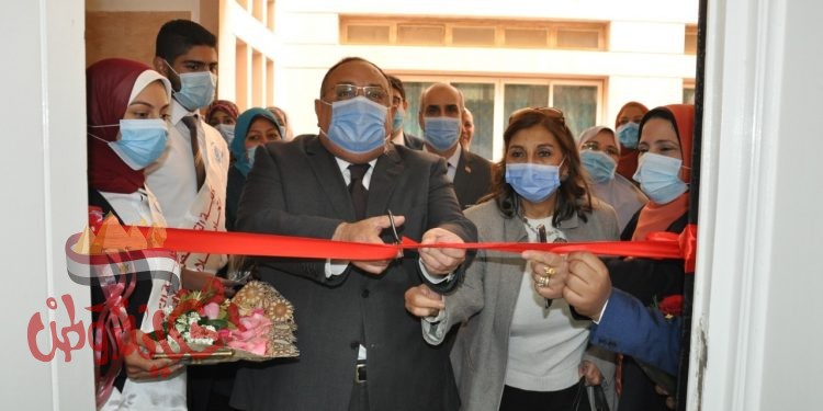 رئيس جامعة حلوان يفتتح عددا من المشروعات التنفيذية للخطة الاستراتيجية للجامعة