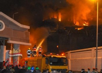تحقيق عاجل فى حريق مخزن البضائع بميناء الإسكندرية ومحاسبة المقصرين