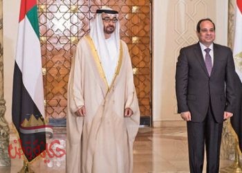 اليوم السيسى يستقبل ولى عهد أبو ظبى بقصر الاتحادية
