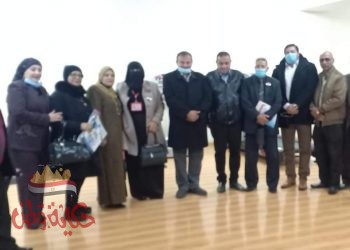 زيارة وفد الاتحاد الدولي للصحافة العربية للمركز الاسلامي بالسنانية