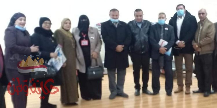 زيارة وفد الاتحاد الدولي للصحافة العربية للمركز الاسلامي بالسنانية