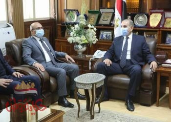 محافظ كفر الشيخ يستقبل وزير العدل لافتتاح مقر توثيق ضواحي كفر الشيخ