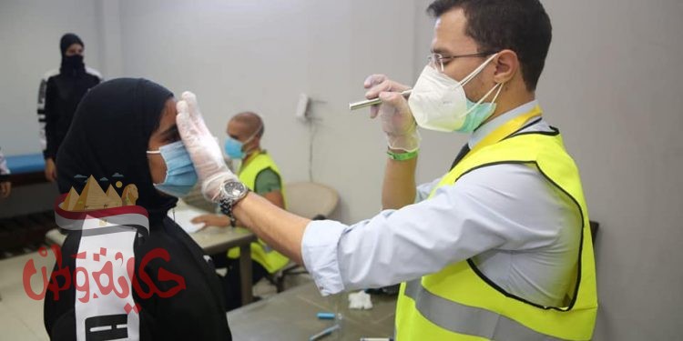 إجراء الكشف الطبي على المشاركين في نهائيات الاولمبياد الرياضي الثاني للمحافظات الحدودية