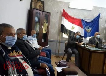 اجتماع موسع لمدير الإدارة التعليمية بأبو المطامير بالسادة مديري المراحل التعليمية وموجهي أوائل المواد الأساسي