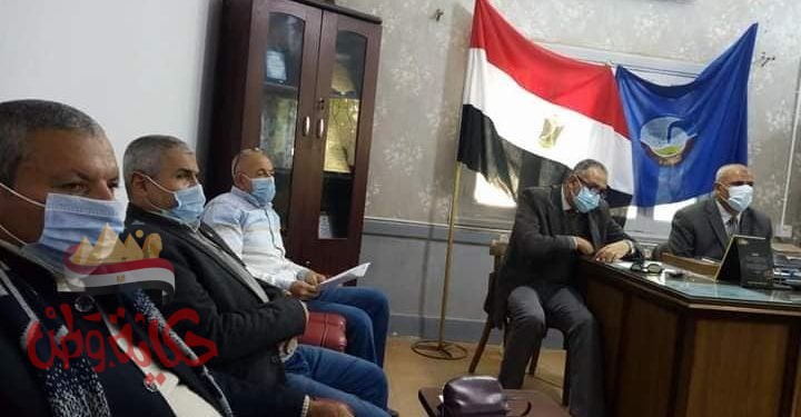 اجتماع موسع لمدير الإدارة التعليمية بأبو المطامير بالسادة مديري المراحل التعليمية وموجهي أوائل المواد الأساسي