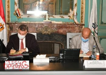 بروتوكول تعاون بين مركز الابتكار وريادة الأعمال بجامعة عين شمس ومجموعة شركات الدقهلية و مؤسسه العناني للتنميه الانسانية