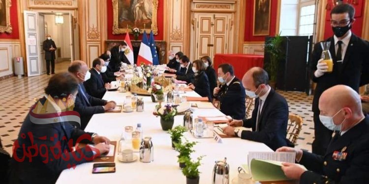 الرئيس يبحث مع وزيرة الدفاع الفرنسية التعاون العسكري بين البلدين
