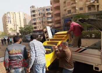 البحيرة : حملات رقابية رفع 607 حالة إشغال بمركزي دمنهور وكفر الدوار