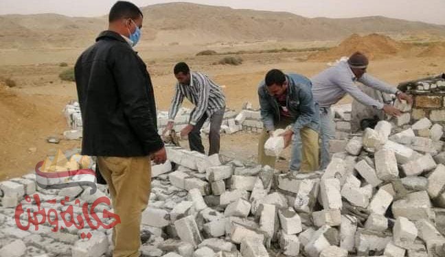 مراكز المنيا تواصل تنفيذ حملات إزالة التعديات على الأراضي الزراعية وأملاك الدولة