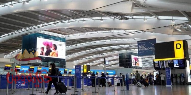 مطار هيرو في لندن ألغى العديد من الرحلات بسبب كورونا المتحور
