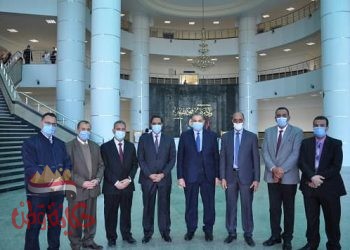 رئيس جامعة كفرالشيخ الأستاذ الدكتور عبد الرازق دسوقي يستقبل سفير موريتانيا