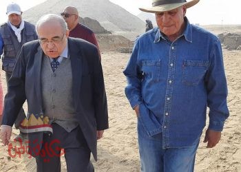 مدير مركز زاهي  حواس للمصريات بمكتبة الإسكندرية يعلن عن كشف أثري بسقارة ٢٠٢١