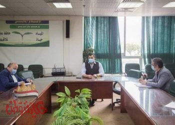 اجتماع الدكتور ” أسامة الظاهر ” وآليات تنفيذ الإجراءات الاحترازية لمواجهة فيروس كورونا