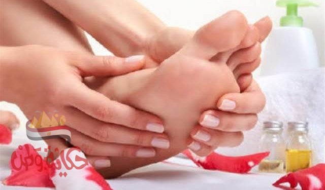 العناية بالقدمين