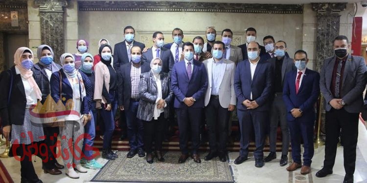 وزير الشباب يكرم مؤسسة شباب المتوسط للتنمية” الحاصلة على جائزة الملك “حمد”لتمكين الشباب لتحقيق اهداف التنمية المستدامة