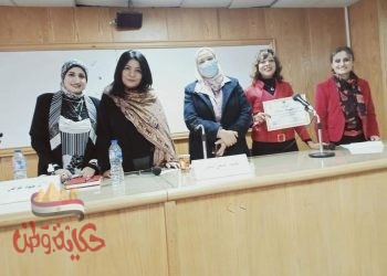 ألسن عين شمس تستضيف الكاتبة الروائية ضحى عاصي خلال لقاء مفتوح مع الطلاب